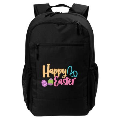 Cute Happy Easter Bunny Egg Backpack
