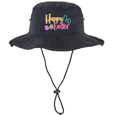 Cute Happy Easter Bunny Egg Bucket Hat
