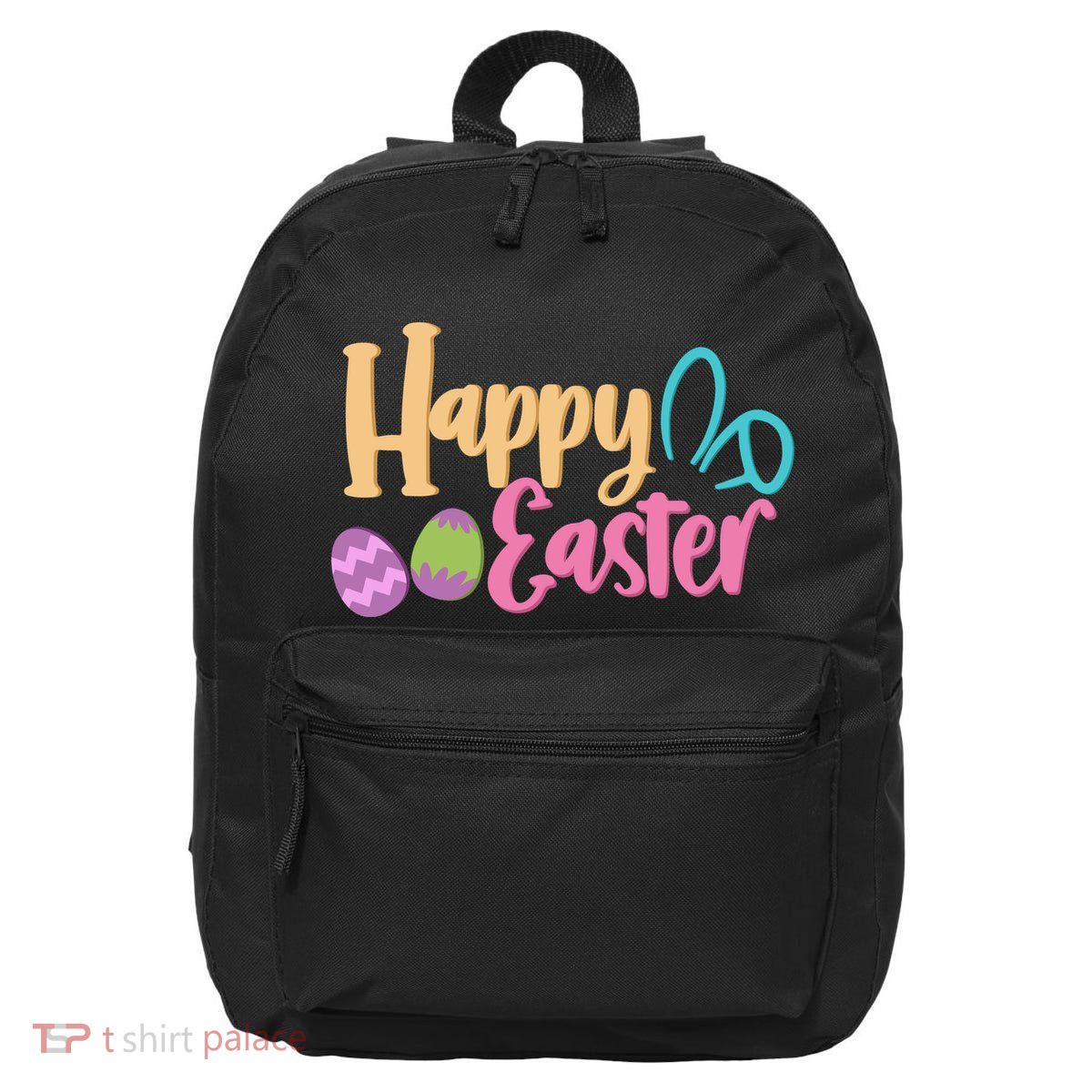 Cute Happy Easter Bunny Egg 16 in Basic Backpack