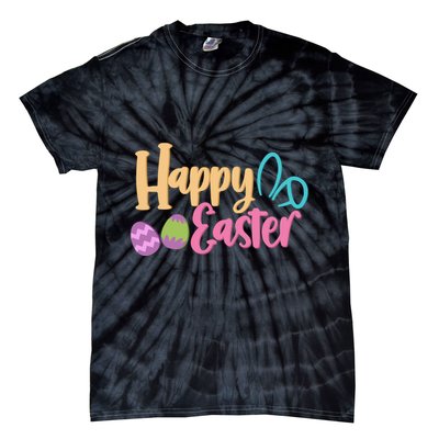 Cute Happy Easter Bunny Egg Tie-Dye T-Shirt