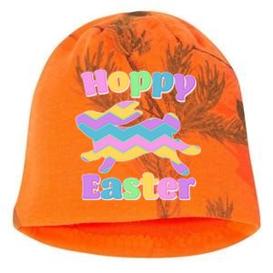 Cute Hoppy Easter Colorful Easter Bunny Kati - Camo Knit Beanie