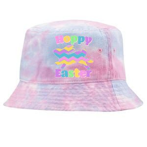 Cute Hoppy Easter Colorful Easter Bunny Tie-Dyed Bucket Hat