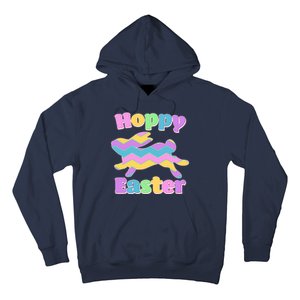 Cute Hoppy Easter Colorful Easter Bunny Hoodie