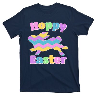 Cute Hoppy Easter Colorful Easter Bunny T-Shirt