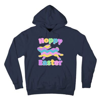 Cute Hoppy Easter Colorful Easter Bunny Tall Hoodie