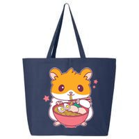 Cute Hamster Eating Ramen Hamster Lovers 25L Jumbo Tote