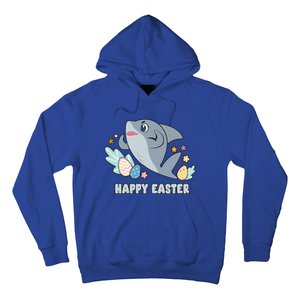 Cute Happy Easter Day Egg Hunt Orca Shark Funny Gift Hoodie