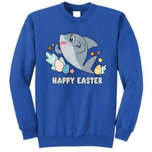 Cute Happy Easter Day Egg Hunt Orca Shark Funny Gift Sweatshirt