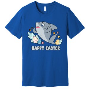 Cute Happy Easter Day Egg Hunt Orca Shark Funny Gift Premium T-Shirt