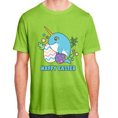 Cute Happy Easter Day Egg Hunter Orca Whale Gift Adult ChromaSoft Performance T-Shirt