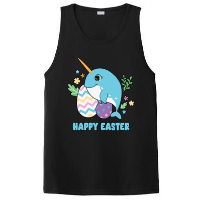 Cute Happy Easter Day Egg Hunter Orca Whale Gift PosiCharge Competitor Tank