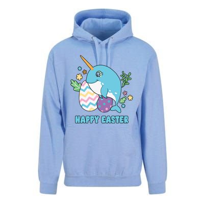 Cute Happy Easter Day Egg Hunter Orca Whale Gift Unisex Surf Hoodie