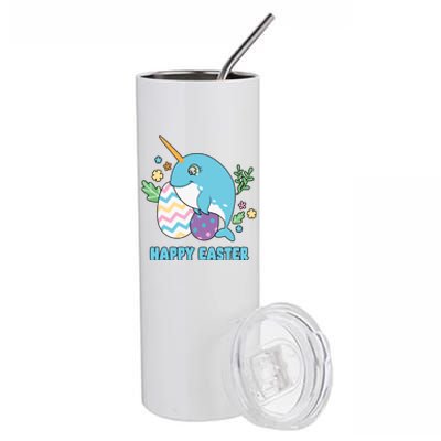 Cute Happy Easter Day Egg Hunter Orca Whale Gift Stainless Steel Tumbler