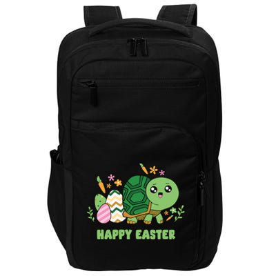 Cute Happy Easter Day Egg Hunter Turtle Cute Gift Impact Tech Backpack