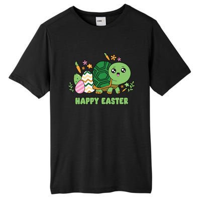 Cute Happy Easter Day Egg Hunter Turtle Cute Gift Tall Fusion ChromaSoft Performance T-Shirt