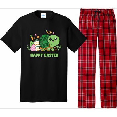 Cute Happy Easter Day Egg Hunter Turtle Cute Gift Pajama Set