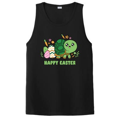 Cute Happy Easter Day Egg Hunter Turtle Cute Gift PosiCharge Competitor Tank