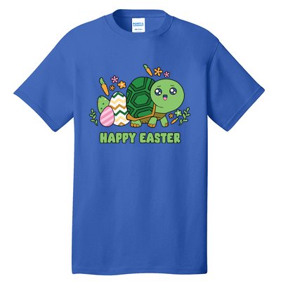 Cute Happy Easter Day Egg Hunter Turtle Cute Gift Tall T-Shirt