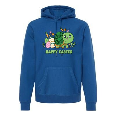 Cute Happy Easter Day Egg Hunter Turtle Cute Gift Premium Hoodie