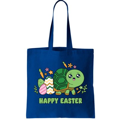 Cute Happy Easter Day Egg Hunter Turtle Cute Gift Tote Bag