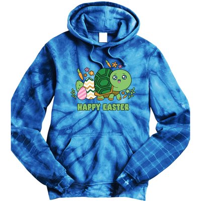 Cute Happy Easter Day Egg Hunter Turtle Cute Gift Tie Dye Hoodie