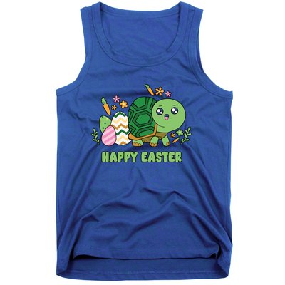 Cute Happy Easter Day Egg Hunter Turtle Cute Gift Tank Top