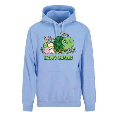 Cute Happy Easter Day Egg Hunter Turtle Cute Gift Unisex Surf Hoodie