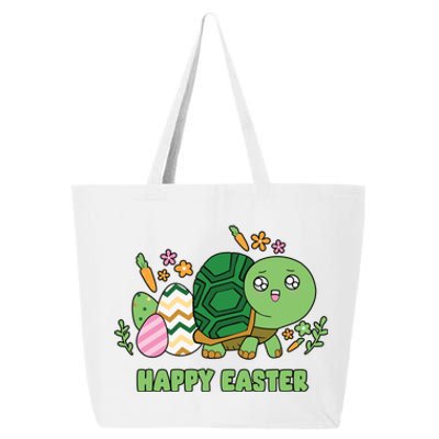 Cute Happy Easter Day Egg Hunter Turtle Cute Gift 25L Jumbo Tote