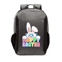 Cute Happy Easter Bunny Rabbit With Glasses Vector Backpack
