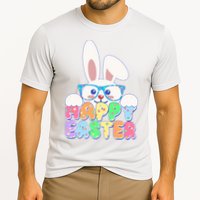 Cute Happy Easter Bunny Rabbit With Glasses Cooling Performance Crew T-Shirt