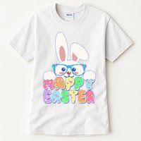 Cute Happy Easter Bunny Rabbit With Glasses Tall T-Shirt