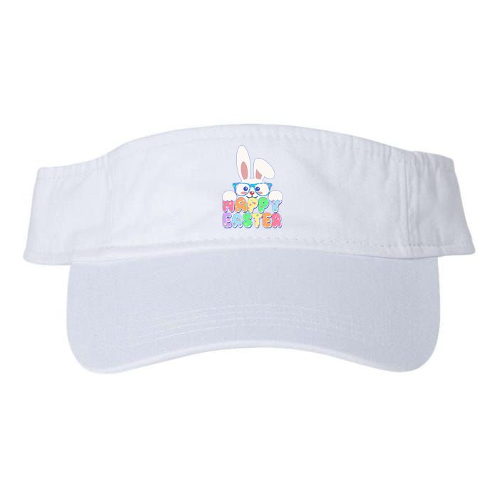 Cute Happy Easter Bunny Rabbit With Glasses Visor