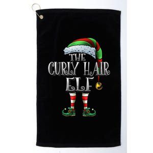 Curly Hair Elf Gift Matching Family Curly Hair Christmas Great Gift Platinum Collection Golf Towel