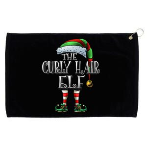 Curly Hair Elf Gift Matching Family Curly Hair Christmas Great Gift Grommeted Golf Towel