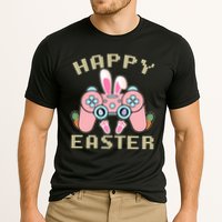 Cute Happy Easter Bunny Game Controller Performance Shirt