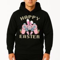 Cute Happy Easter Bunny Game Controller Hoodie