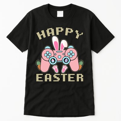 Cute Happy Easter Bunny Game Controller Tall T-Shirt