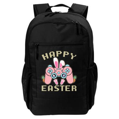 Cute Happy Easter Bunny Game Controller Backpack