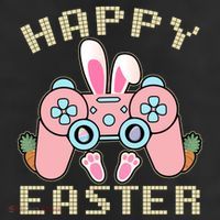 Cute Happy Easter Bunny Game Controller Adult Drive Performance Visor