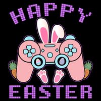 Cute Happy Easter Bunny Game Controller Mug