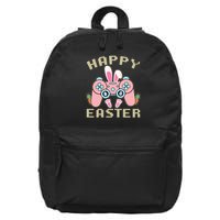 Cute Happy Easter Bunny Game Controller 16 in Basic Backpack