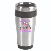 Cute Happy Easter Bunny Game Controller 16oz Travel Tumbler