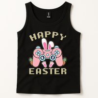 Cute Happy Easter Bunny Game Controller Tank Top
