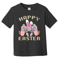 Cute Happy Easter Bunny Game Controller Toddler T-Shirt