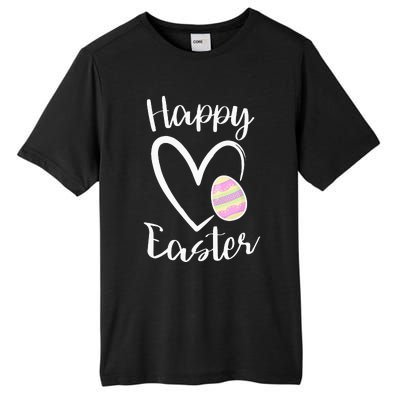 Cute Happy Easter Heart Pastel Easter Outfit Tall Fusion ChromaSoft Performance T-Shirt