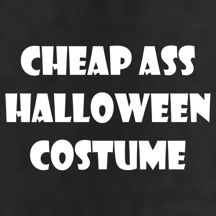 Cheap Ass Halloween Costume 7 Panel Mesh Trucker Snapback Hat