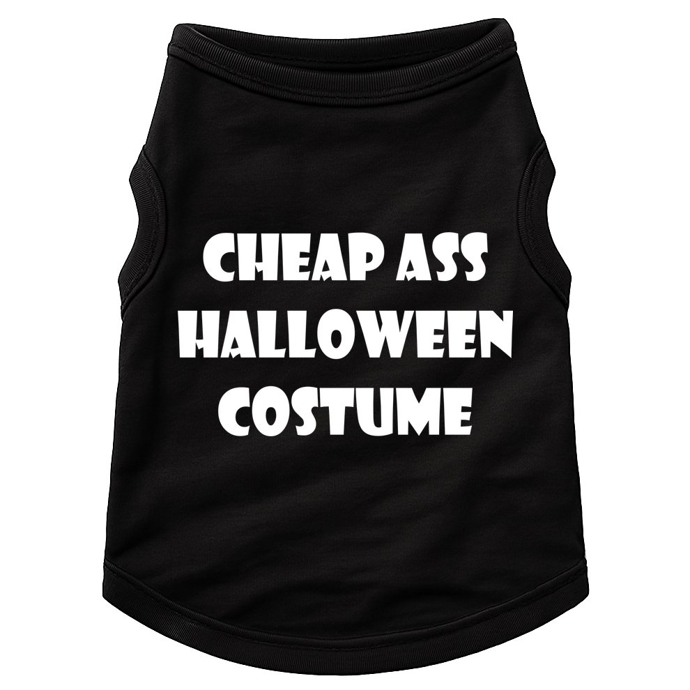 Cheap Ass Halloween Costume Doggie Tank
