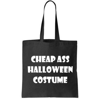 Cheap Ass Halloween Costume Bag