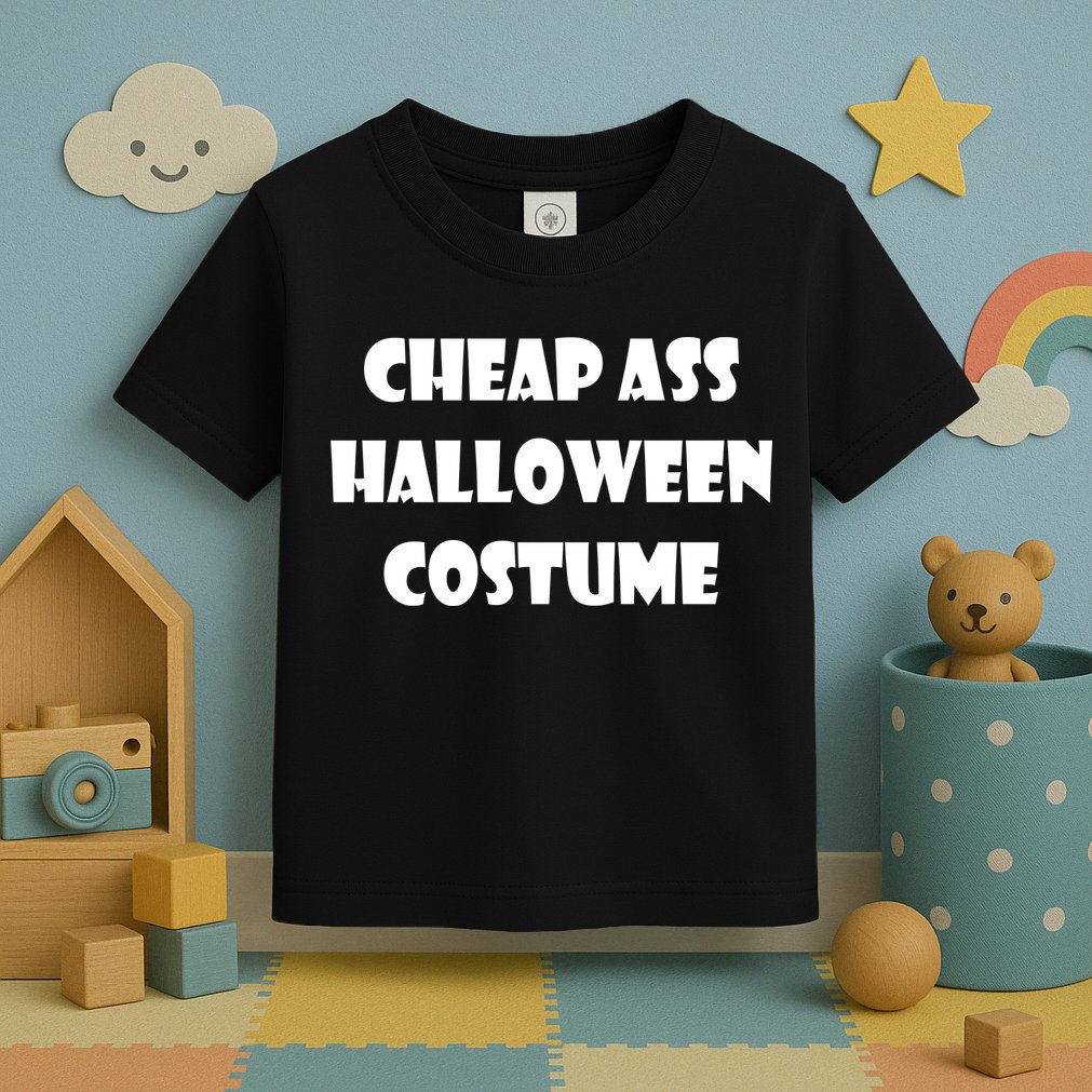 Cheap Ass Halloween Costume Toddler T-Shirt