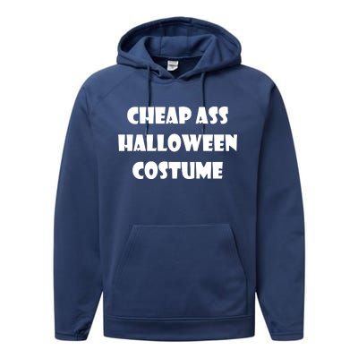 Cheap Ass Halloween Costume Performance Fleece Hoodie